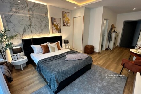 Siam Oriental Oasis — living room interior design bed view 2